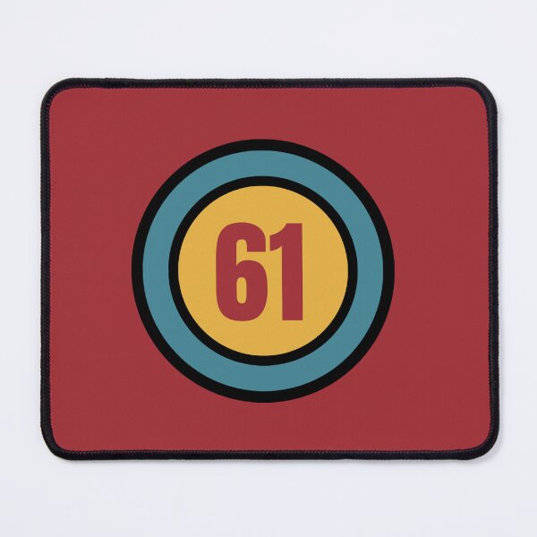 Item preview, The Number 61 - sixty one - sixty first - 61st designed and sold by SirenSeventyOne.