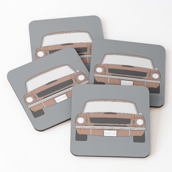 Item preview, Ford Mustang Shelby GT350 1964-1966 prairie bronze color designed and sold by EdimDesign.