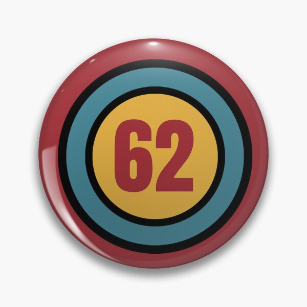 Item preview, The Number 62 - sixty two - sixty second - 62nd designed and sold by SirenSeventyOne.