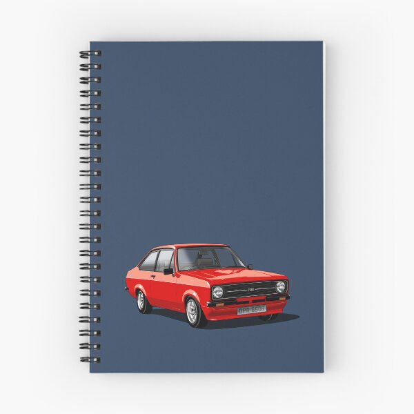Item preview, Ford Escort Mk 2 in red designed and sold by candc-retro.