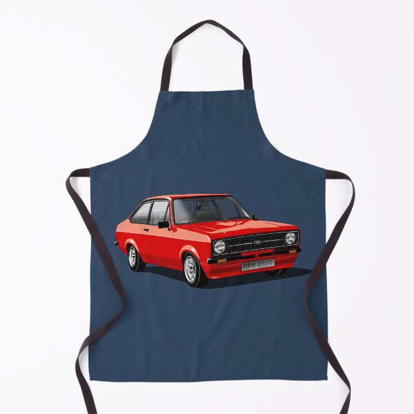 Item preview, Ford Escort Mk 2 in red designed and sold by candc-retro.