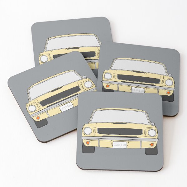 Item preview, Ford Mustang Shelby GT350 1964-1966 phoenician yellow color designed and sold by EdimDesign.