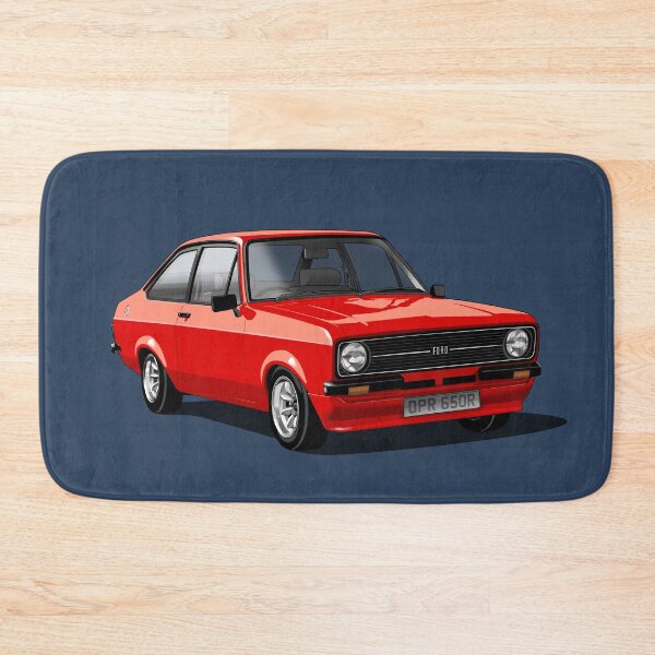 Item preview, Ford Escort Mk 2 in red designed and sold by candc-retro.