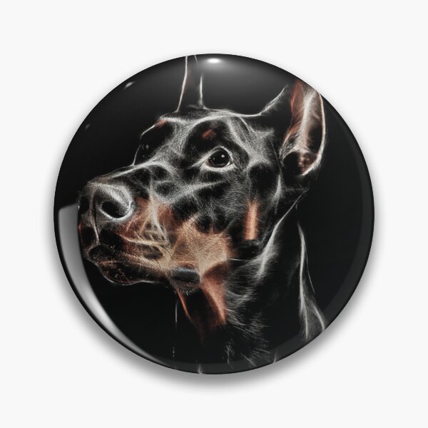 Item preview, Fractal Doberman Dog designed and sold by SKornackiArt.