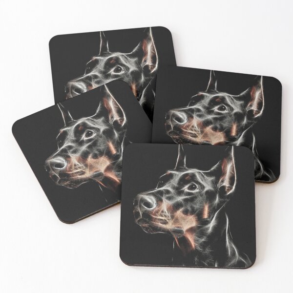 Item preview, Fractal Doberman Dog designed and sold by SKornackiArt.