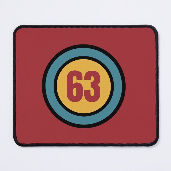 Item preview, The Number 63 - sixty three - sixty third - 63rd designed and sold by SirenSeventyOne.