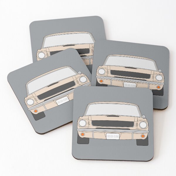 Item preview, Ford Mustang Shelby GT350 1964-1966 sahara beige color designed and sold by EdimDesign.