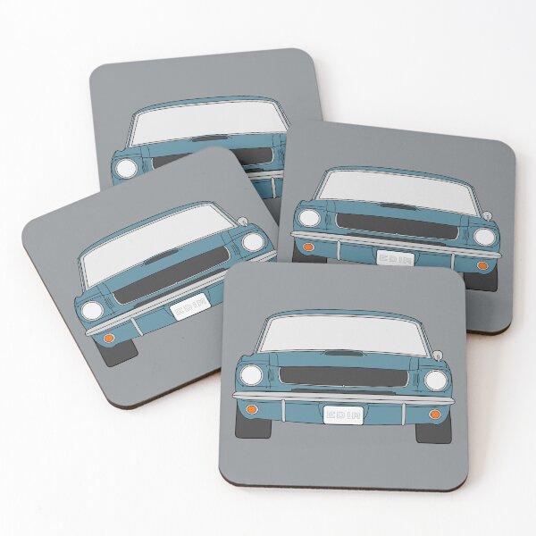 Item preview, Ford Mustang Shelby GT350 1964-1966 tahoe turquoise color designed and sold by EdimDesign.