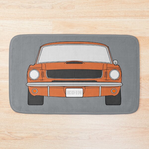 Item preview, Ford Mustang Shelby GT350 1964-1966 orange emberglo color designed and sold by EdimDesign.