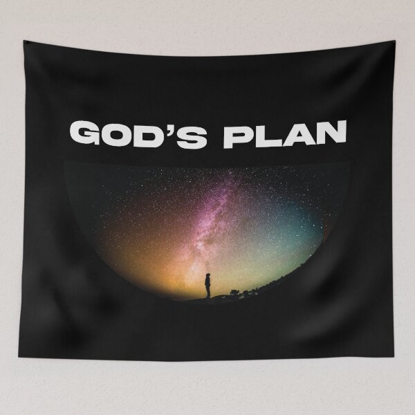 Item preview, Gods Plan designed and sold by Kanha Design | ⭐⭐⭐⭐⭐.