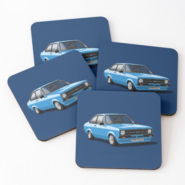 Item preview, Ford Escort Mk 2 in olympic blue designed and sold by candc-retro.