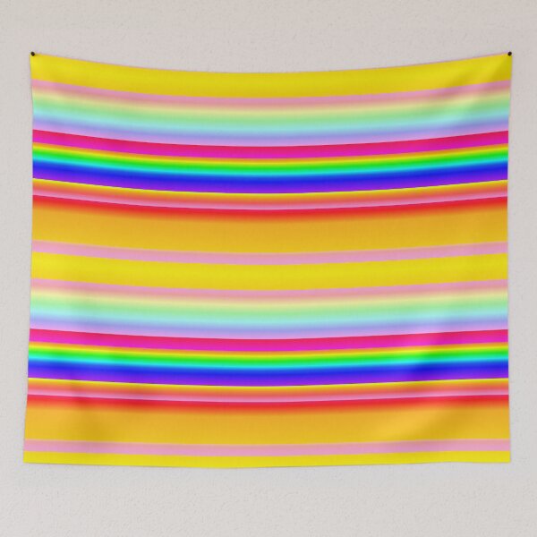 Item preview, Bright line pattern | bright color palette designed and sold by lausn.