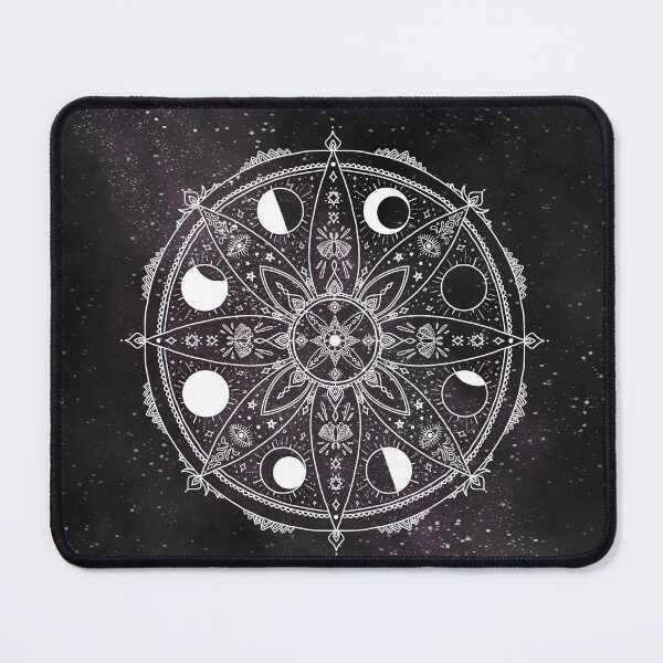 Item preview, Moon Phase Galaxy Mandala designed and sold by pinapurri.