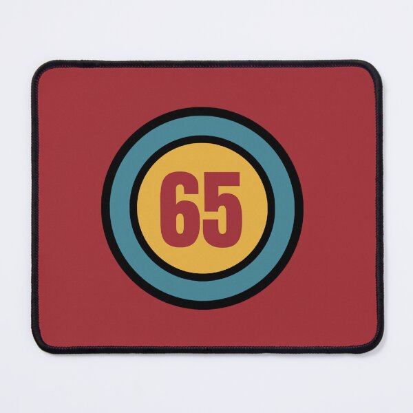 Item preview, The Number 65 - sixty five - sixty fifth - 65th designed and sold by SirenSeventyOne.
