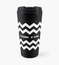 Taza de viaje Twin Peaks: maldito buen café