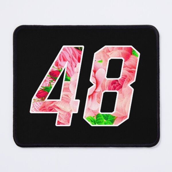 Item preview, Floral Print Number 48 designed and sold by NumbersFort.