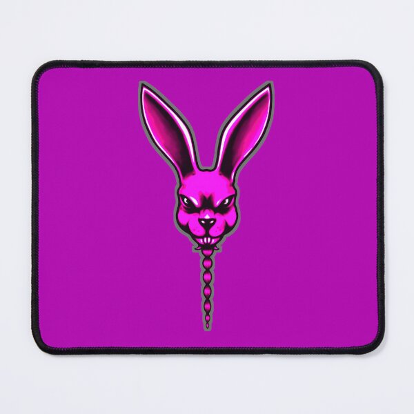 Item preview, Blue Bunny - Frog Leap Studios Bunny hot pink fan art rabbit FLS Leo Moracchioli designed and sold by IMNIUM.