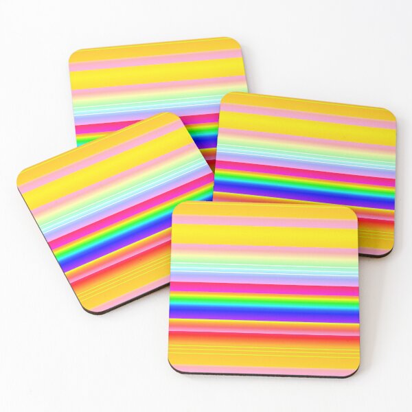 Item preview, Bright lines pattern | bright colors designed and sold by lausn.