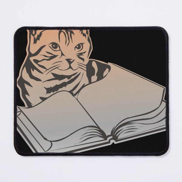 Item preview, Cat reading a book designed and sold by Arctia.