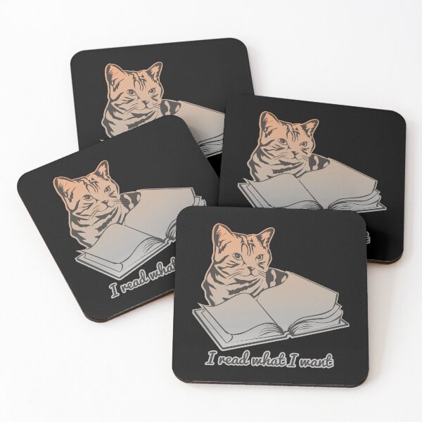 Item preview, Cat reading a book designed and sold by Arctia.