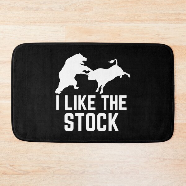 Item preview, I Like The Stock - Bear & Bull Fighting Funny designed and sold by Dip-Art.