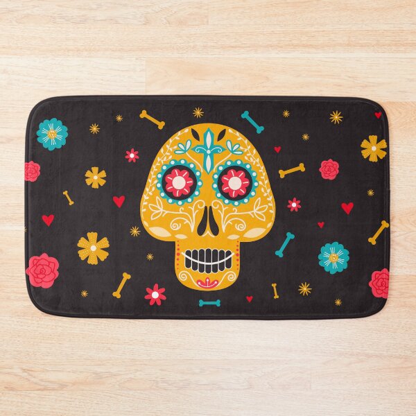 Item preview, Dia de los muertes skull. Mexican Day of the Dead.  designed and sold by CoCoArt-Ua.
