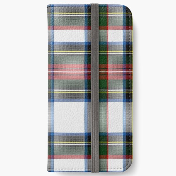 Clan Stewart Dress Tartan Plaid Pattern iPhone Wallet