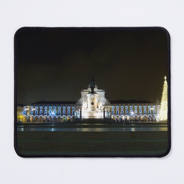 Item preview, Praca do comercio in Lisbon at night designed and sold by Montrepeneuer.