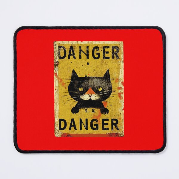 Item preview, Beware Of Cats warning sign #4 designed and sold by Åveline Dvorak.