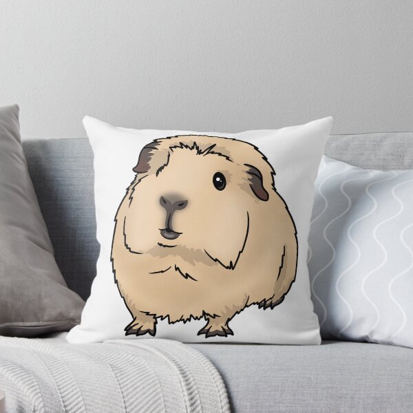 Item preview, Cream with Dark Skin Crested Guinea Pig designed and sold by KatsGuineapigs.