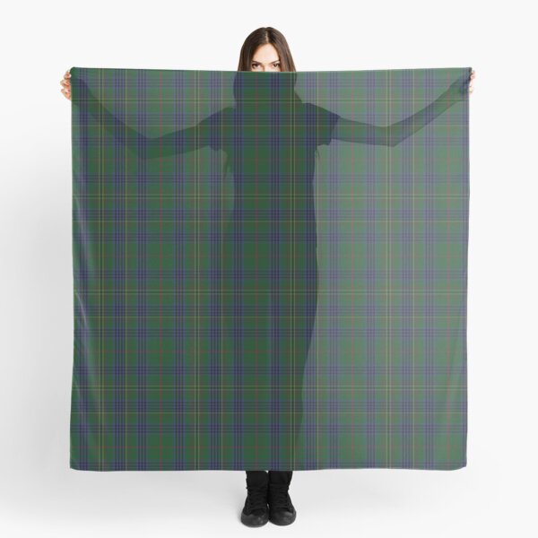 Classic Kennedy Clan Tartan Plaid Pattern Scarf
