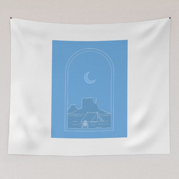 Item preview, Night Desert Camp designed and sold by furyartstory.