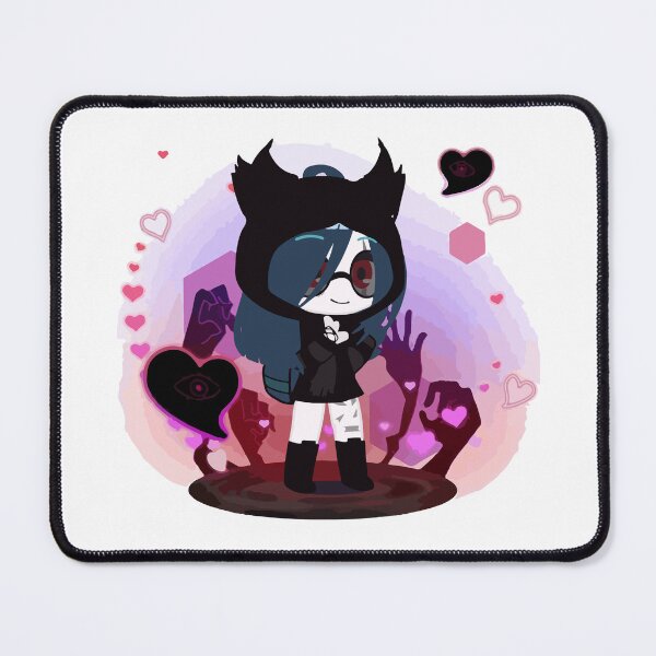 Item preview, Chica anime gotica para Halloween Gacha club - Misty memory meme - Niña vampiro manos malvadas para Halloween o Día de los Muertos - Chicas Gacha Club designed and sold by gachanime.