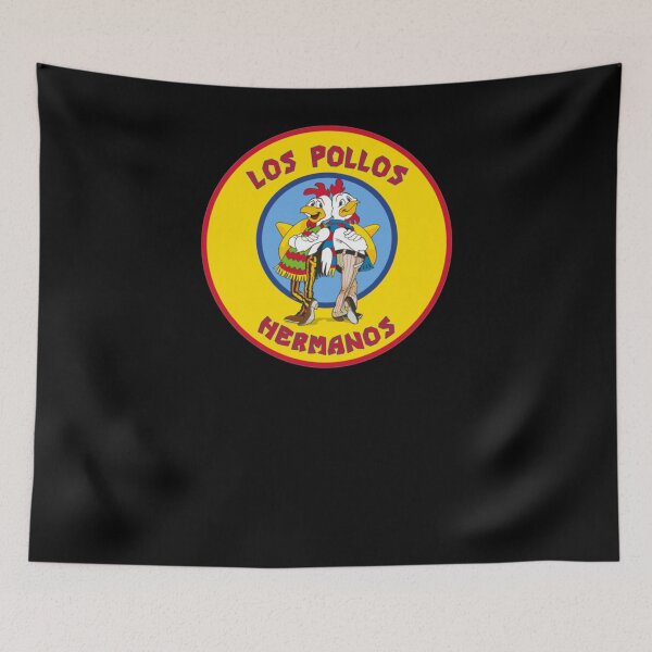Item preview, Breaking Bad Los Pollos Hermanos Back To Back Portrait Logo designed and sold by babybread96.