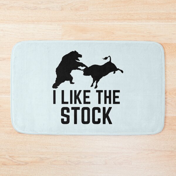 Item preview, I Like The Stock - Bear & Bull Fighting Funny designed and sold by Dip-Art.