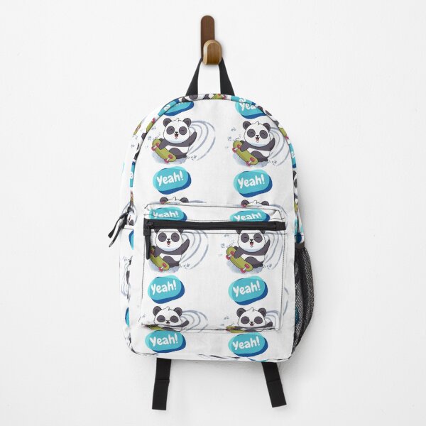 Item preview, Cute panda with skates designed and sold by Fufustyle.