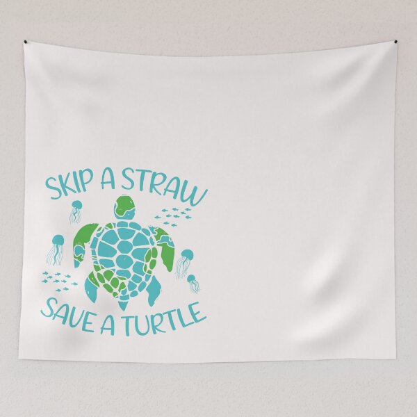 Item preview, skip a straw save a turtle, designed and sold by proearth2022.