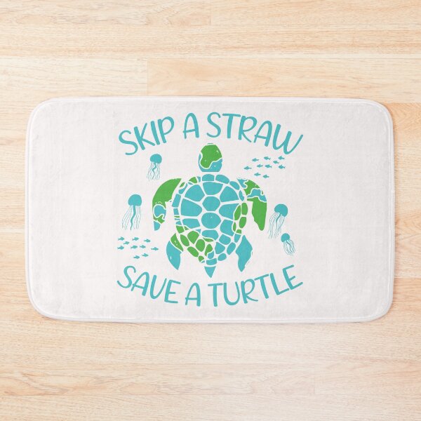 Item preview, skip a straw save a turtle, designed and sold by proearth2022.