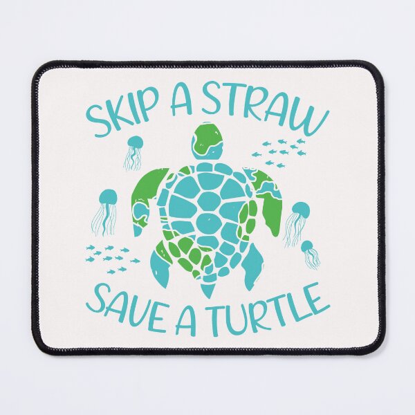 Item preview, skip a straw save a turtle, designed and sold by proearth2022.