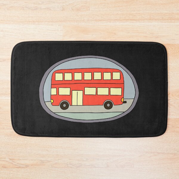 Item preview, Double decker bus design designed and sold by SketchZeit.