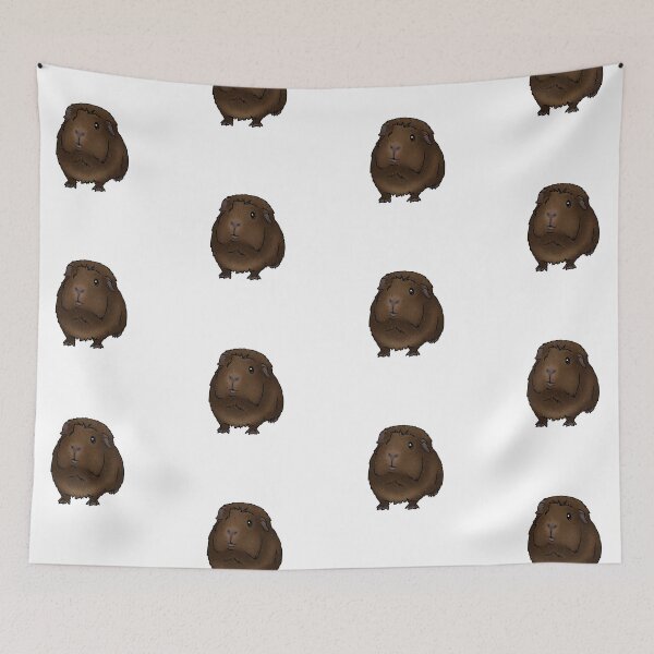 Item preview, Brown Agouti Crested Guinea Pig designed and sold by KatsGuineapigs.