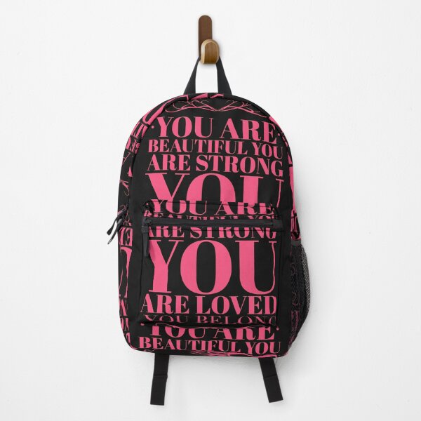 Item preview, You Are Beautiful, You are Strong, You are Loved, You Belong Pink designed and sold by joanaoberg.
