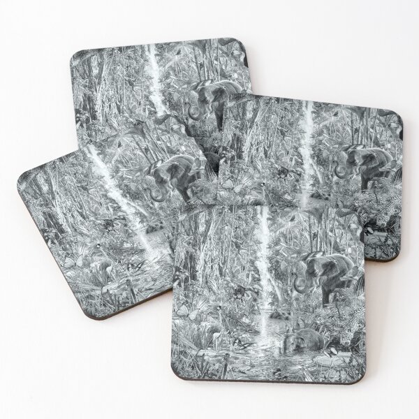 Item preview, Jungle book Monochrome designed and sold by DavidPenfound.