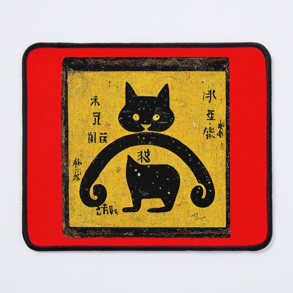 Item preview, Beware Of Cats warning sign #9 designed and sold by Åveline Dvorak.