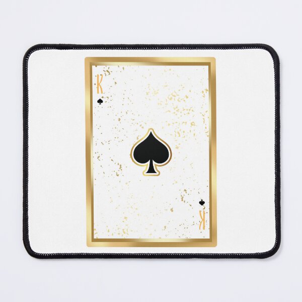 Item preview, King of Spades Poker Card Gold designed and sold by Kubala.