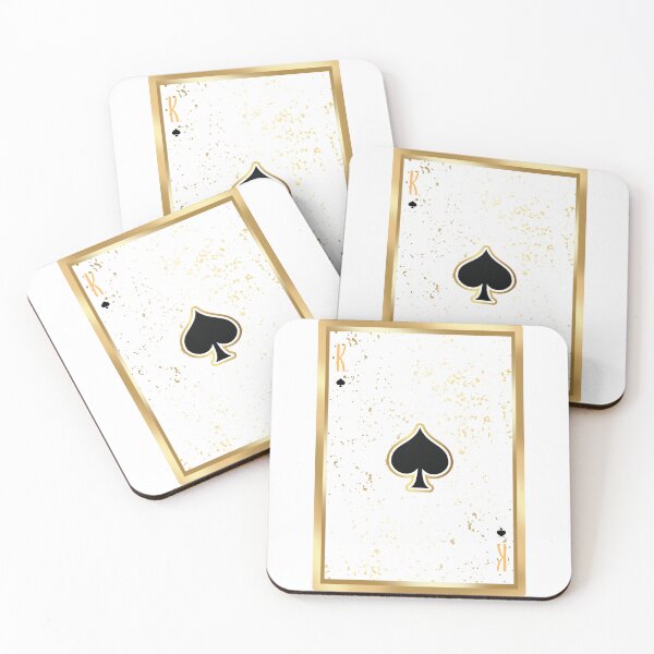 Item preview, King of Spades Poker Card Gold  designed and sold by Kubala.