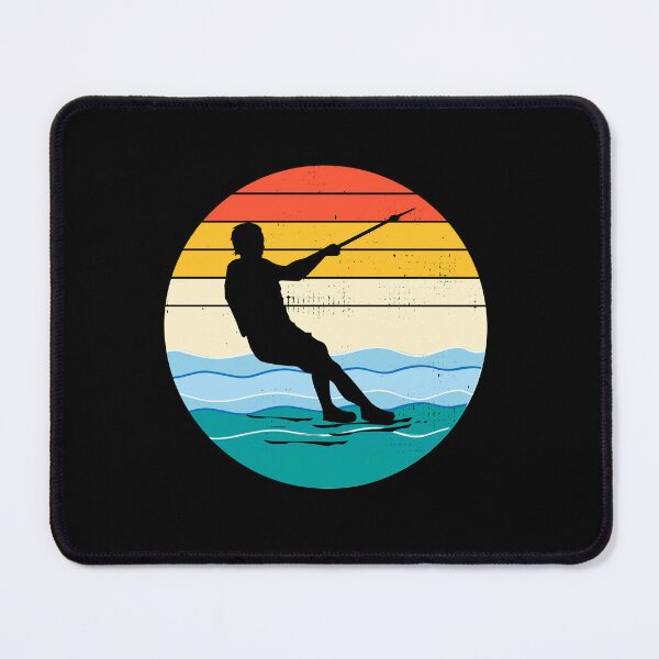 Item preview, Barefoot Water-skiing Freestyle Water Sport Vintage Retro designed and sold by CuteDesigns1.