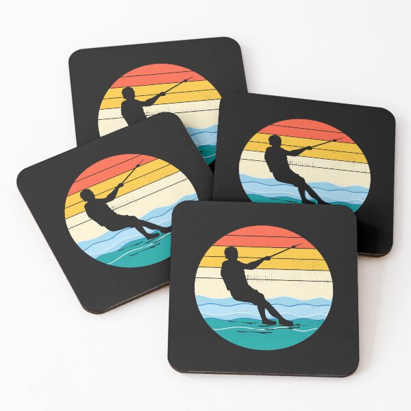 Item preview, Barefoot Water-skiing Freestyle Water Sport Vintage Retro designed and sold by CuteDesigns1.