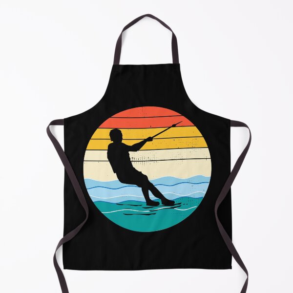 Item preview, Barefoot Water-skiing Freestyle Water Sport Vintage Retro designed and sold by CuteDesigns1.