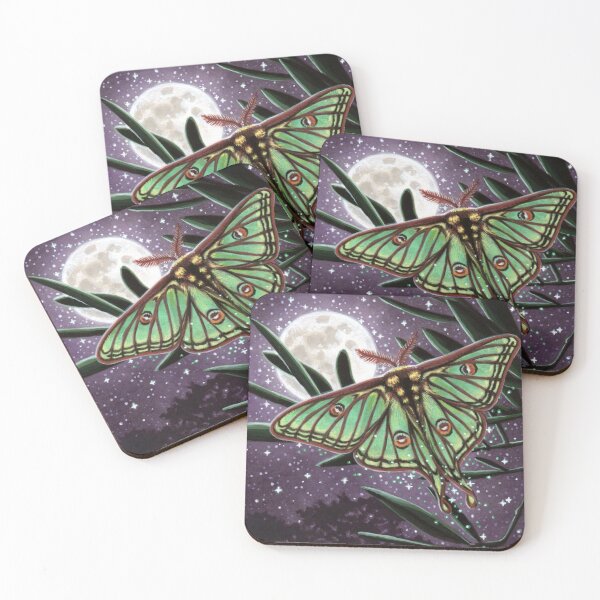 Item preview, Moon Moth designed and sold by Elisabeth Alba Illustration.